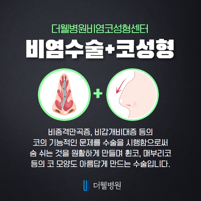 비염코성형, 비염과 코성형을 동시에?! (2/9)