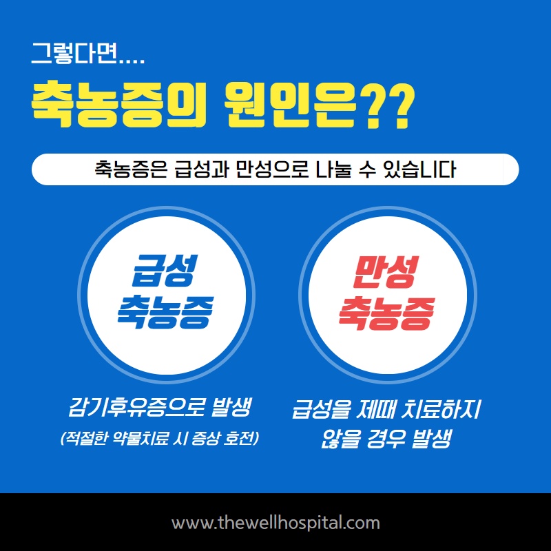 코막힘, 누런콧물 지속될때 감기일까 축농증일까? (3/12)